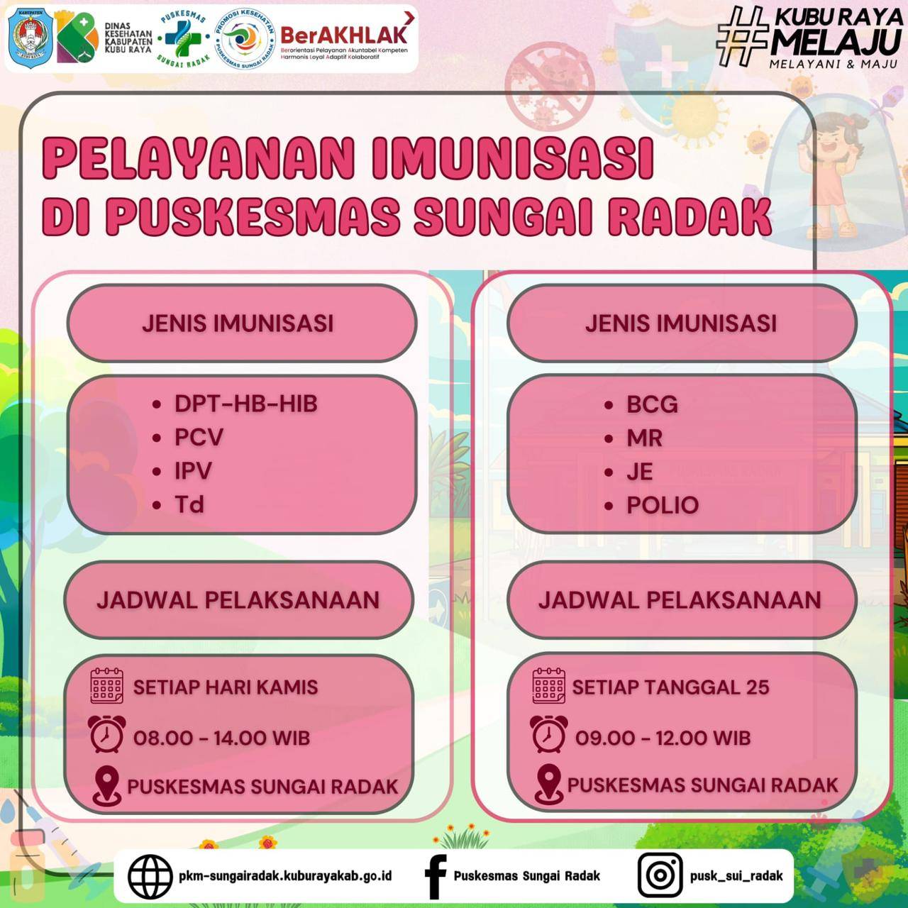 jadwal imunisasi 